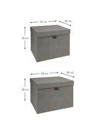 Bigso Box Of Sweden Aufbewahrungsboxen Tristan, 2er-Set 5 Bigso Box Of Sweden Aufbewahrungsboxen Tristan, 2er-Set – Bild 3