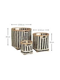 Broste Copenhagen Aufbewahrungskörbe Meli, 3er-Set 5 Broste Copenhagen Aufbewahrungskörbe Meli, 3er-Set – Bild 3