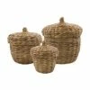 House Doctor Aufbewahrungskörbe Aske Mit Deckel, 3er-Set -BadWelt Verkaufs-Shop 1539468