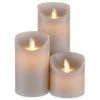 Butlers LED-Kerzen Glowing Flame, 3-tlg. -BadWelt Verkaufs-Shop 1612125