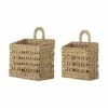 Bloomingville Handgefertigte Aufbewahrungskörbe Paulette Aus Naturfaser, 2er-Set -BadWelt Verkaufs-Shop 1634955