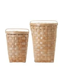 House Doctor Handgefertigte Aufbewahrungskörbe Natur, 2er-Set